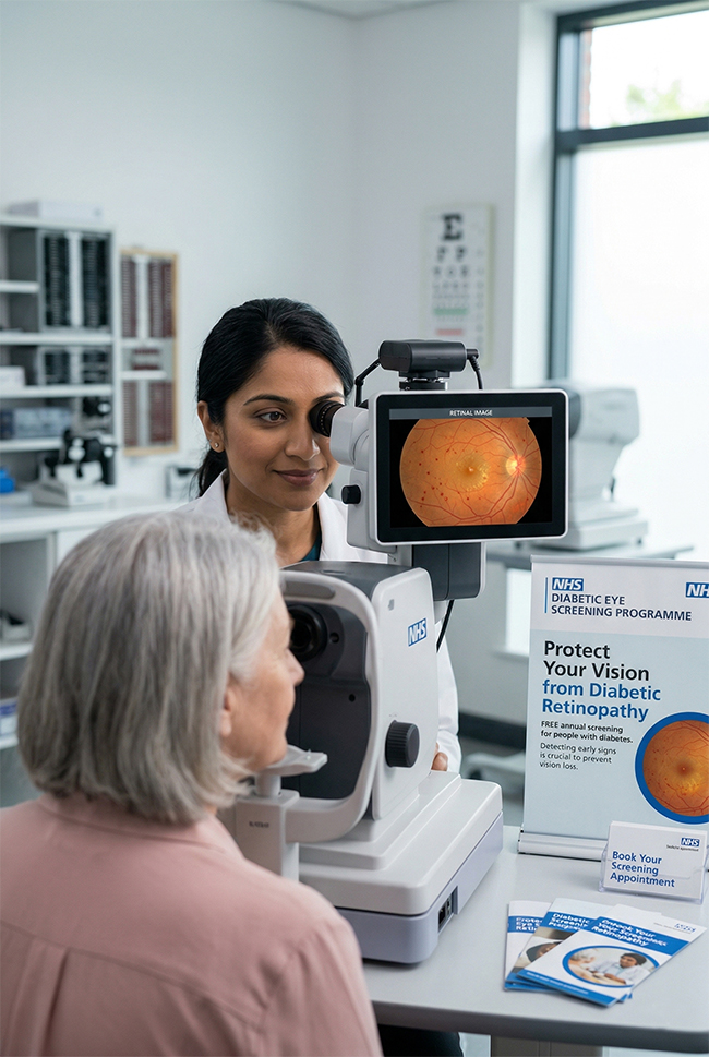 Diabetic Eye Exam in Mansfield
