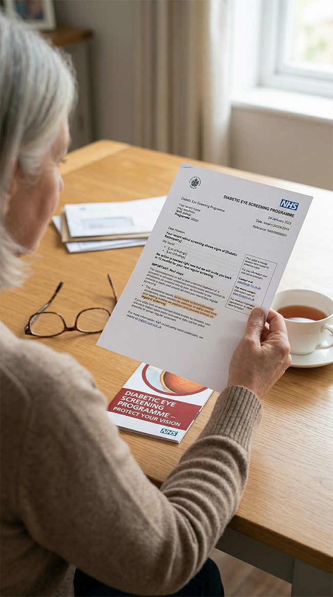Diabetic Eye Screening Results